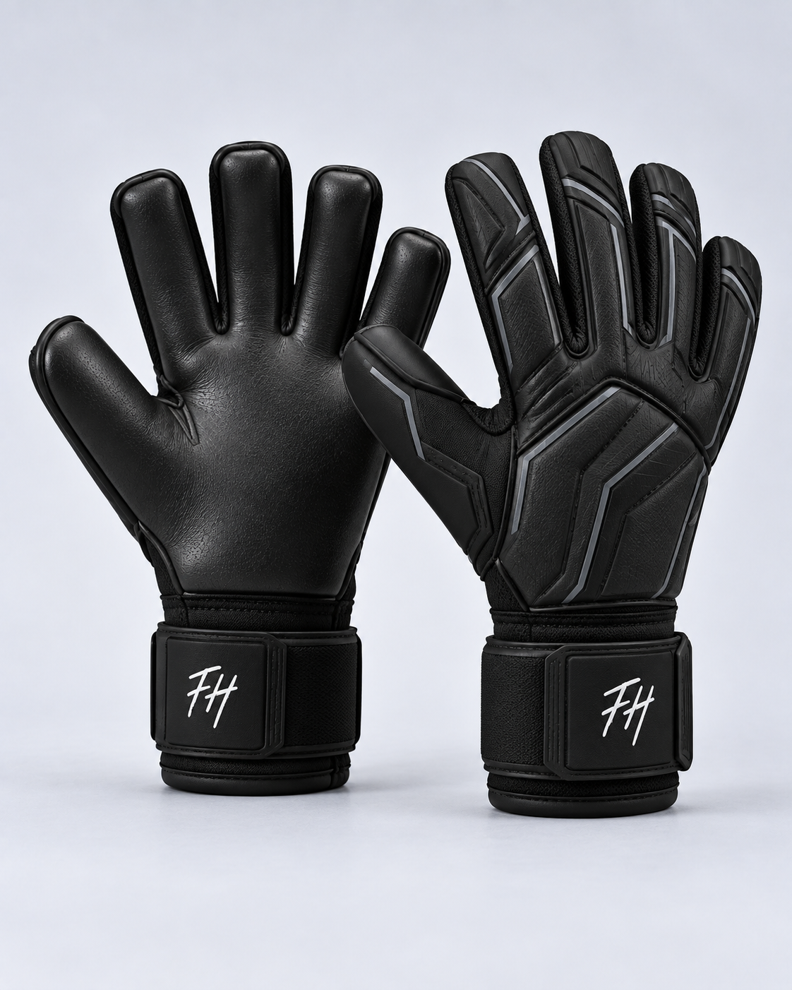 Guantes negros FH para arquero